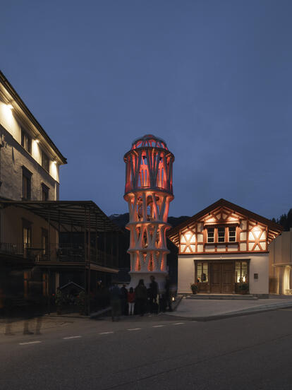 Weisser Turm Abend